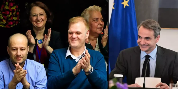 Ο Κυριάκος Μητσοτάκης πήρε τηλέφωνο το πρώτο ομόφυλο ζευγάρι που παντρεύτηκε στη Νέα Σμύρνη
