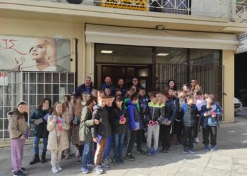 Επίσκεψη του 7ου Δημοτικού σχολείου Αγρινίου στο Σύνδεσμο Εργολάβων Ηλεκτρικών Έργων Αιτωλ/νίας “Ο Θαλής”
