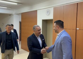 Συνάντηση Θανάση Μαυρομμάτη με τον Ευρωβουλευτή της ΝΔ Μανώλη Κεφαλογιάννη
