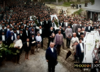 Η καπνεργάτρια που πυροβολήθηκε από χωροφύλακα στο μεγάλο συλλαλητήριο του Αγρινίου. Η κηδεία ήταν βουβή διαμαρτυρία…