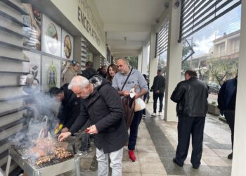 Τίμησαν την Τσικνοπέμπτη οι εργαζόμενοι της Ένωσης