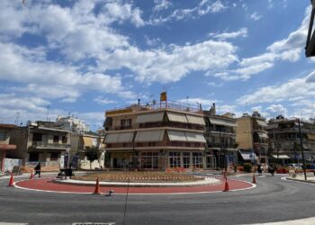 Αγρίνιο| Κυκλοφοριακή ανάσα με την ολοκλήρωση του round – about στη συμβολή των οδών Μαβίλη, Παπαφώτη και Καλλέργη
