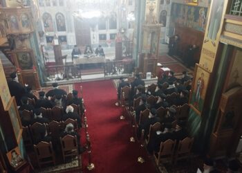 Αφιερωμένη στο Ιερό Μυστήριο της Εξομολογήσεως ήταν η μηνιαία Ιερατική Σύναξη των Κληρικών της Μητροπόλεως Αιτωλίας & Ακαρνανίας