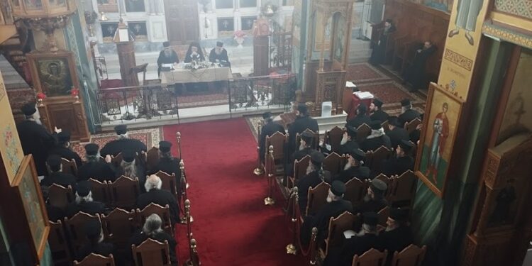 Αφιερωμένη στο Ιερό Μυστήριο της Εξομολογήσεως ήταν η μηνιαία Ιερατική Σύναξη των Κληρικών της Μητροπόλεως Αιτωλίας & Ακαρνανίας