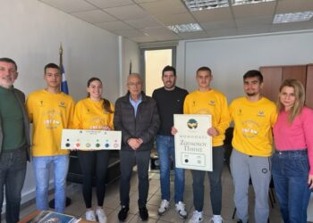 Συνάντηση Δημάρχου με τη «Νέα Ρομποτική Γενιά» (NROBOGEN) στο Δημαρχείο Αμφιλοχίας