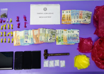 Συνελήφθησαν με τη συνδρομή του “Sporty” δυο άτομα για διακίνηση και κατοχή ναρκωτικών στο Μεσολόγγι