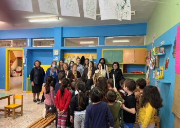 Επίσκεψη ΚΑΠΗ Μεσολογγίου στο 3ο Νηπιαγωγείο