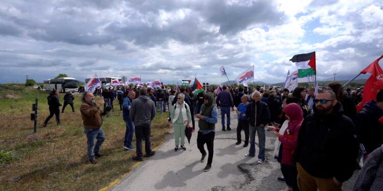 Με συμμετοχή το αντιιμπεριαλιστικό συλλαλητήριο στο Άκτιο (φωτο)