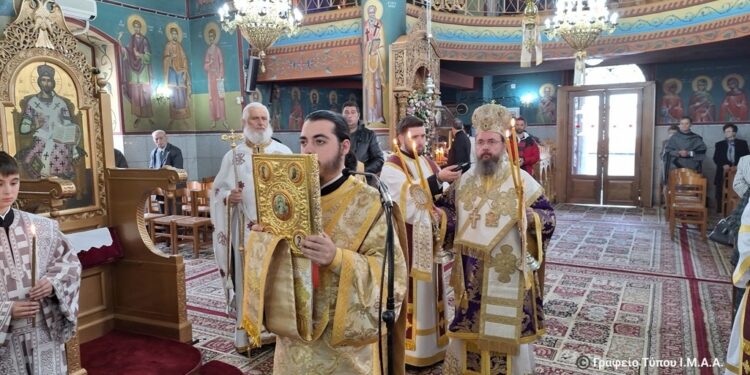 Η Β’ Κυριακή των Νηστειών στην Μητρόπολη Αιτωλίας και Ακαρνανίας