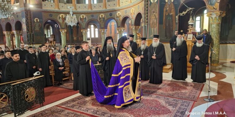 Η Δ’ Κυριακή των Νηστειών στην Μητρόπολη Αιτωλίας και Ακαρνανίας