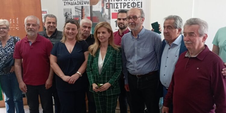 Αγρίνιο| Η Μερόπη Τζούφη στην ημερίδα για την υγεία της Νέας Αριστεράς