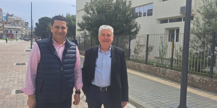Δόθηκε στην κυκλοφορία η οδός Μαβίλη μετά την πλήρη ανάπλαση  