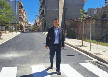 Αγρίνιο:Ολοκληρώθηκαν οι εργασίες μεγάλης κλίμακας στην  οδό  Σμύρνης