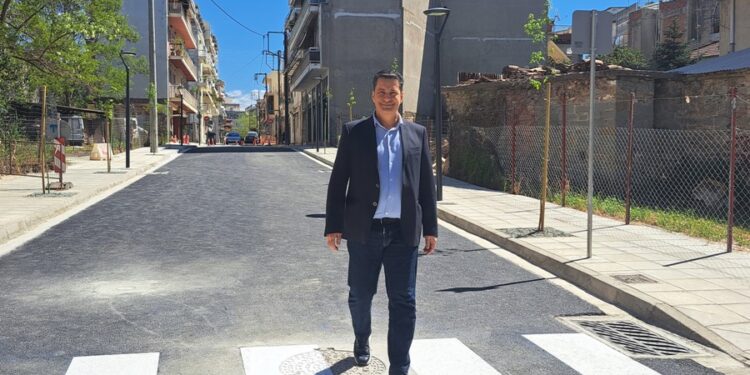 Αγρίνιο:Ολοκληρώθηκαν οι εργασίες μεγάλης κλίμακας στην οδό Σμύρνης