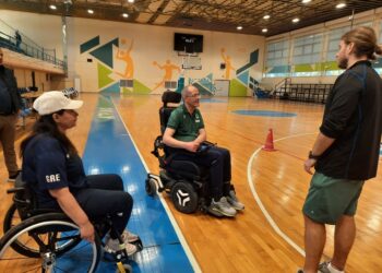 Προπονήσεις στο Αγρίνιο της ομάδα Μπότσια του Παναθηναϊκού ΑμεΑ (βιντεο)