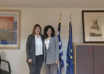 Συνάντηση της Αμαλίας Βούλγαρη με την Ζέφη Δημαδάμα για θέματα Ισότητας Φύλων και Ανθρώπινων Δικαιωμάτων