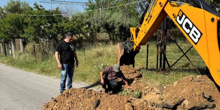 Εργασίες για την αποκατάσταση των προβλημάτων υδροδότησης του Μοναστηρακίου