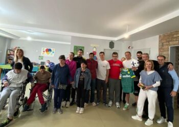 Στήριξη του Παναιτωλικού στο Κέντρο Δημιουργικής Απασχόλησης Παιδιών με Αναπηρίες του Δήμου Αγρινίου