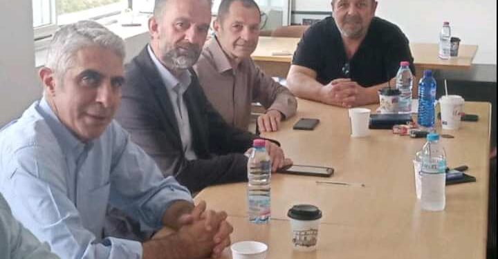 Συνάντηση του υποψήφιου ευρωβουλευτή Γιώργου Τσίπρα με το ΔΣ της Β ΕΛΜΕ Αιτωλοακαρνανίας