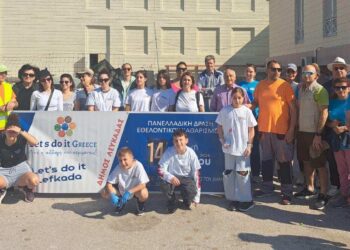 Η Λευκάδα συμμετέχει στη διεθνή καμπάνια καθαρισμού“Let’s do it”