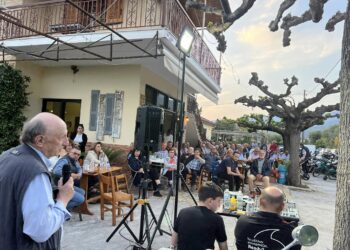 Ενημερωτική συνάντηση στη Μυρτιά Θέρμου για τον «ΜΑΥΡΟ ΑΚΑΝΘΩΔΗ ΑΛΕΥΡΩΔΗ»