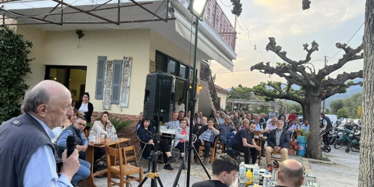 Ενημερωτική συνάντηση στη Μυρτιά Θέρμου για τον «ΜΑΥΡΟ ΑΚΑΝΘΩΔΗ ΑΛΕΥΡΩΔΗ»