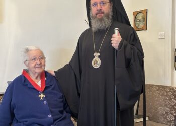 Επίσκεψη του Μητροπολίτου Αιτωλίας και Ακαρνανίας στην Αδελφότητα «Η Αγία Φιλοθέη»