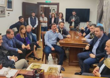 Στο δημαρχείο Αγρινίου ο υποψήφιος Ευρωβουλευτής της ΝΔ Δημήτρης Τσιόδρας