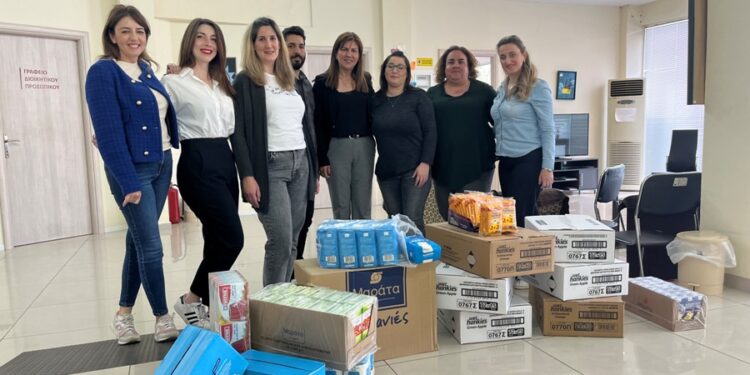 Ευχαριστίες για την χορηγία τροφίμων, ειδών πρώτης ανάγκης και προϊόντα προσωπικής υγιεινής προς τις Δομές Αστέγων Αγρινίου