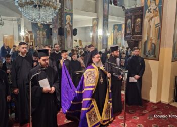 Ο τελευταίος Κατανυκτικός Εσπερινός στην Μητρόπολη Αιτωλίας και Ακαρνανίας