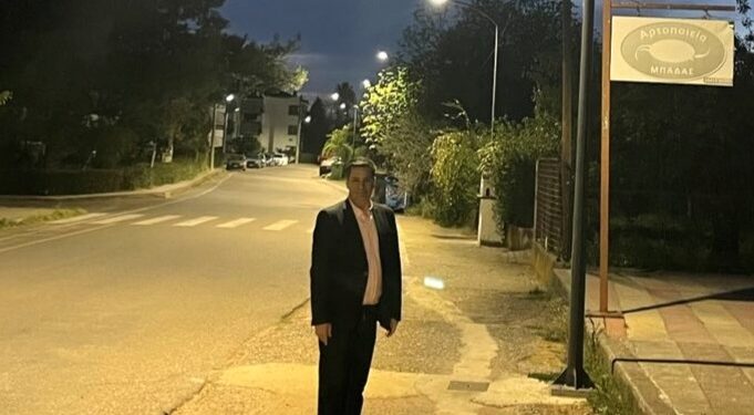 Νέα Φωτιστικά υψηλής τεχνολογίας στον Αγ. Ιωάννη Ρηγανά