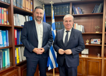Συνάντηση με τον Αν. υπουργό οικονομικών είχε ο Θανάσης Μαυρομμάτης