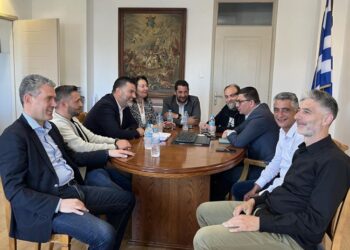 Επαφές Σπύρου Σκιαδαρέση με φορείς στην Αιτωλοακαρνανία