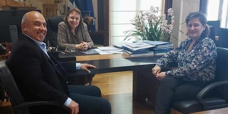 Με την Υπουργό Πολιτισμού Λ.Μενδώνη συναντήθηκε ο Δήμαρχος Ναυπακτίας Β.Γκίζας
