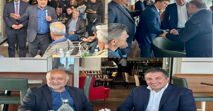 Ο υποψήφιος ευρωβουλευτής της ΝΔ  Δημήτρης Τσιόδρας σε Αγρίνιο & Βόνιτσα