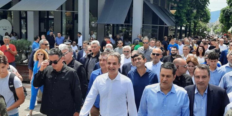 Ο Πρωθυπουργός, Κυριάκος Μητσοτάκης στο Αγρίνιο