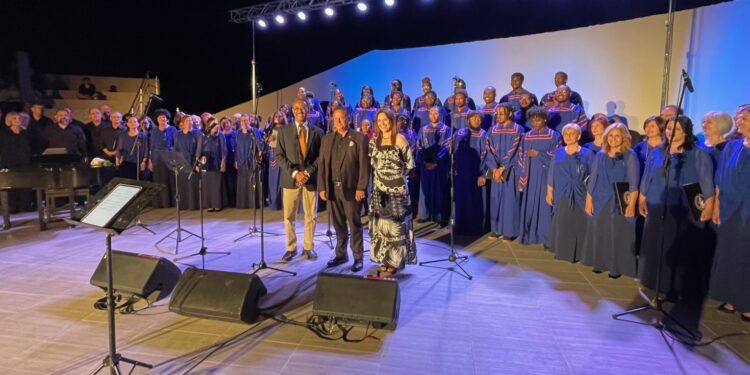 Μάγεψαν το κοινό οι χορωδίες του MorganStateUniversity και του Δήμου Μεσολογγίου