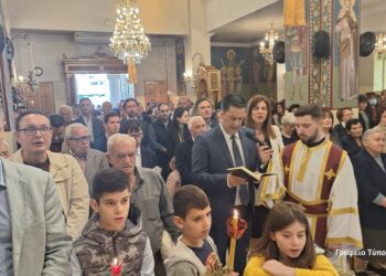 Με λαμπρότητα η εορτή του Αγίου Γεωργίου στην Μητρόπολη Αιτωλίας και Ακαρνανίας