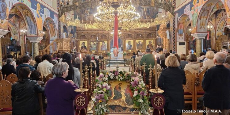 Η εορτή της Ζωοδόχου Πηγής στο Αγρίνιο