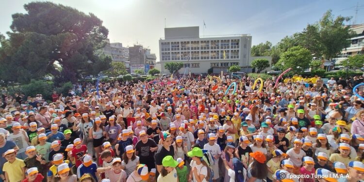 Αγρίνιο: Κοντά στα 1000 παιδιά με κέφι και ζωντάνια γιόρτασαν τη λήξη των κατηχητικών δημοτικού της Μητρόπολης