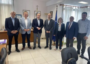 Επίσκεψη του Υφυπουργού Δικαιοσύνης, Γιάννη Μπούγα, στη Λευκάδα