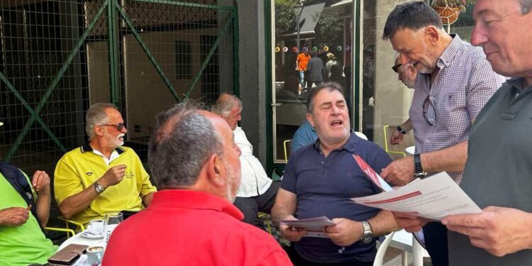 Στο Αγρίνιο ο Αιτωλοακαρνάνας υποψήφιος Ευρωβουλευτής της Νέας Αριστεράς Θέμης Αμπλάς