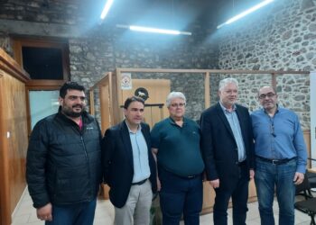 Οι υποψήφιοι ευρωβουλευτές του ΠΑΣΟΚ, Κώστας Τσουκαλά & Ηλίας Κικίλιας συναντήθηκαν με την Ομοσπονδία Ναυπάκτου