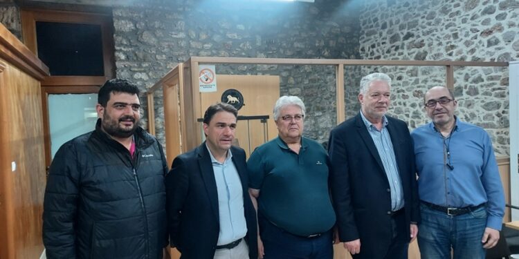 Οι υποψήφιοι ευρωβουλευτές του ΠΑΣΟΚ, Κώστας Τσουκαλά & Ηλίας Κικίλιας συναντήθηκαν με την Ομοσπονδία Ναυπάκτου