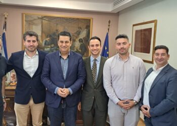 Στο Αγρίνιο ο υποψήφιος ευρωβουλευτής της ΝΔ Βασίλης Σακελλάρης
