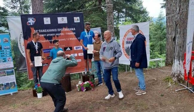 Ο Φώτης Ζησιμόπουλος 2ος στο Πανελλήνιο Πρωτάθλημα Ορεινού Τρεξίματος