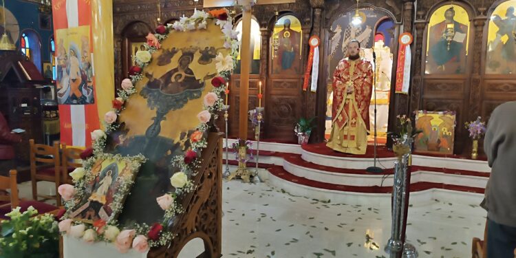Η ενορία της Αγίας Παρασκευής Αμφιλοχίας γιόρτασε πανηγυρικά την Ζωοδόχο Πηγή
