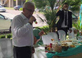 Βάφτισε τον εγγονό του στο Βάλτο Αμφιλοχίας ο Δήμαρχος, Σάκης Τορουνίδης