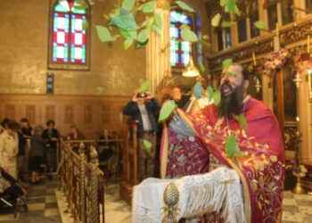 Τελέστηκε σήμερα Μ.Σάββατο και στην Αιτωλ/νία η Πρώτη Ανάσταση του Κυρίου