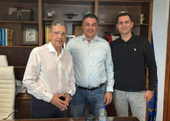 Ο Δήμαρχος Ακτίου – Βόνιτσας συναντήθηκε με τον υποψήφιο ευρωβουλευτή της Ν.Δ Γιώργο Αυτιά